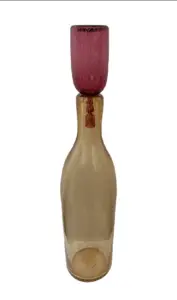 Simon Waranch's Bottle Assemblage featured at Art on 7th Contemporary Fine Art Gallery