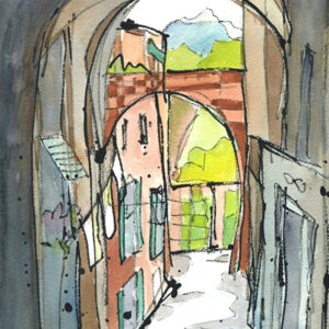AT HOME IN SIENA
