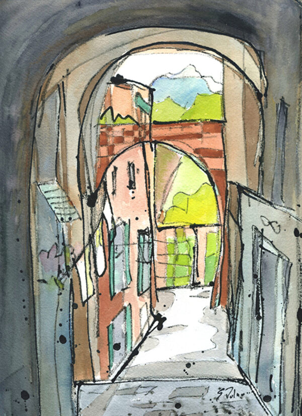 AT HOME IN SIENA