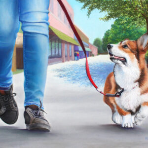 WALKING MY HUMAN