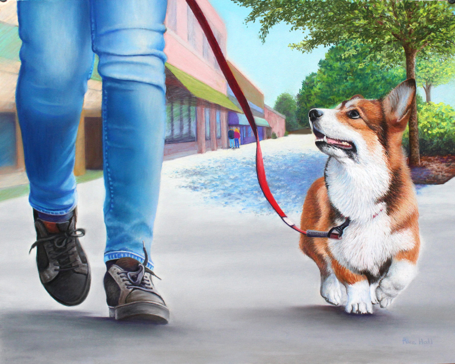 WALKING MY HUMAN