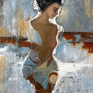 WOMAN IN BLUE