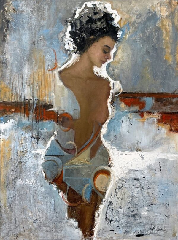 WOMAN IN BLUE