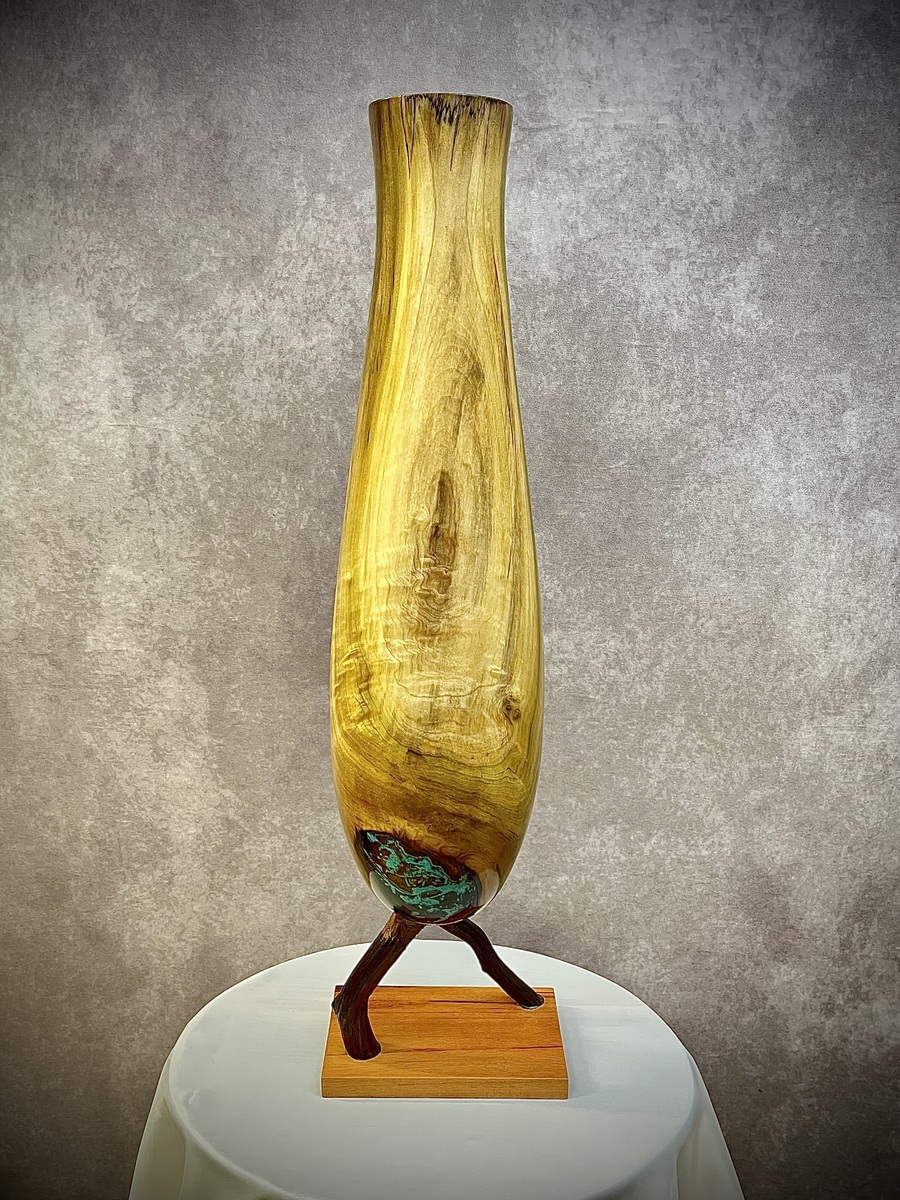 SYCAMORE HOLLOW FORMON TIGER WOOD BASE