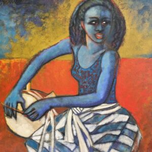 BLUE DRUMMER GIRL