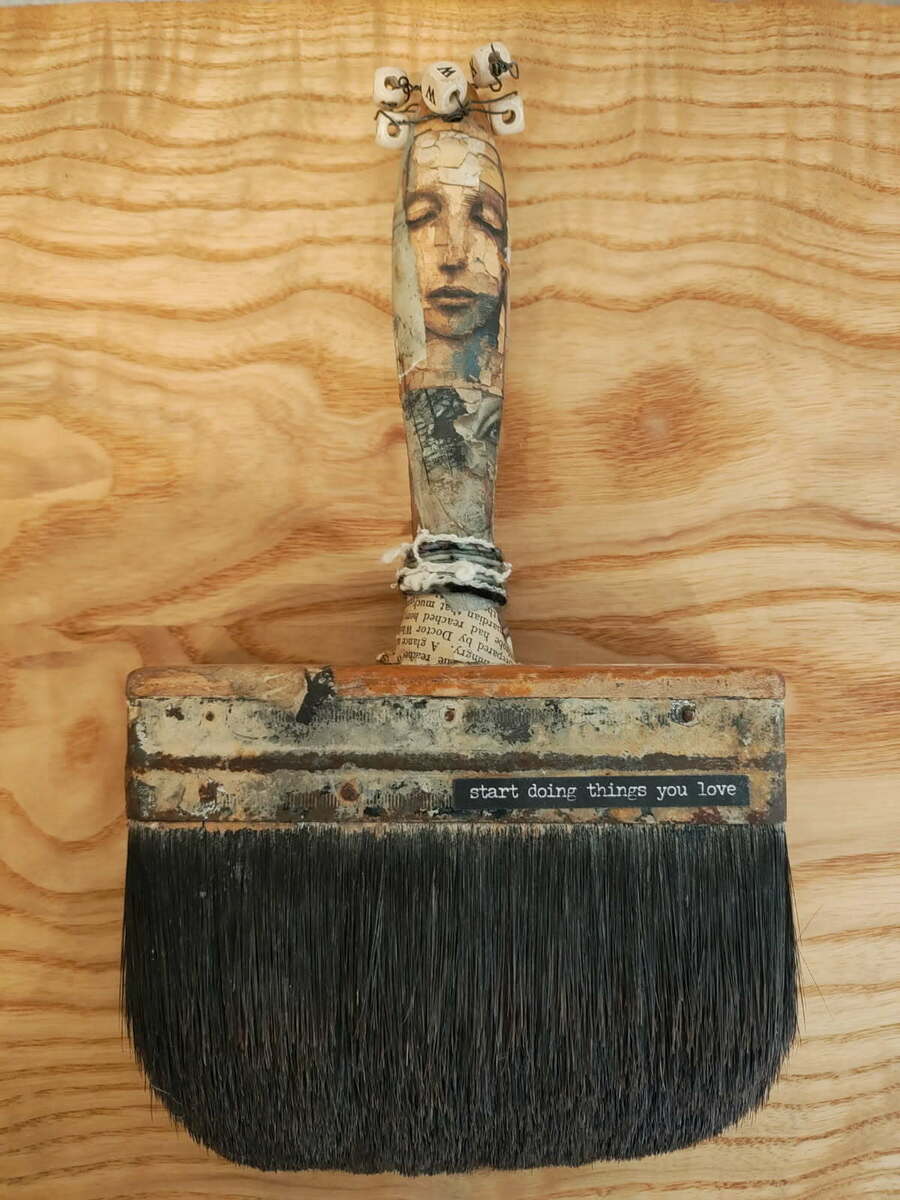 START DOING – ALTERED PAINTBRUSH