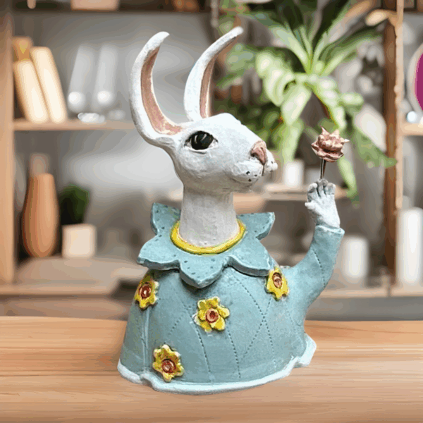 white rabbit