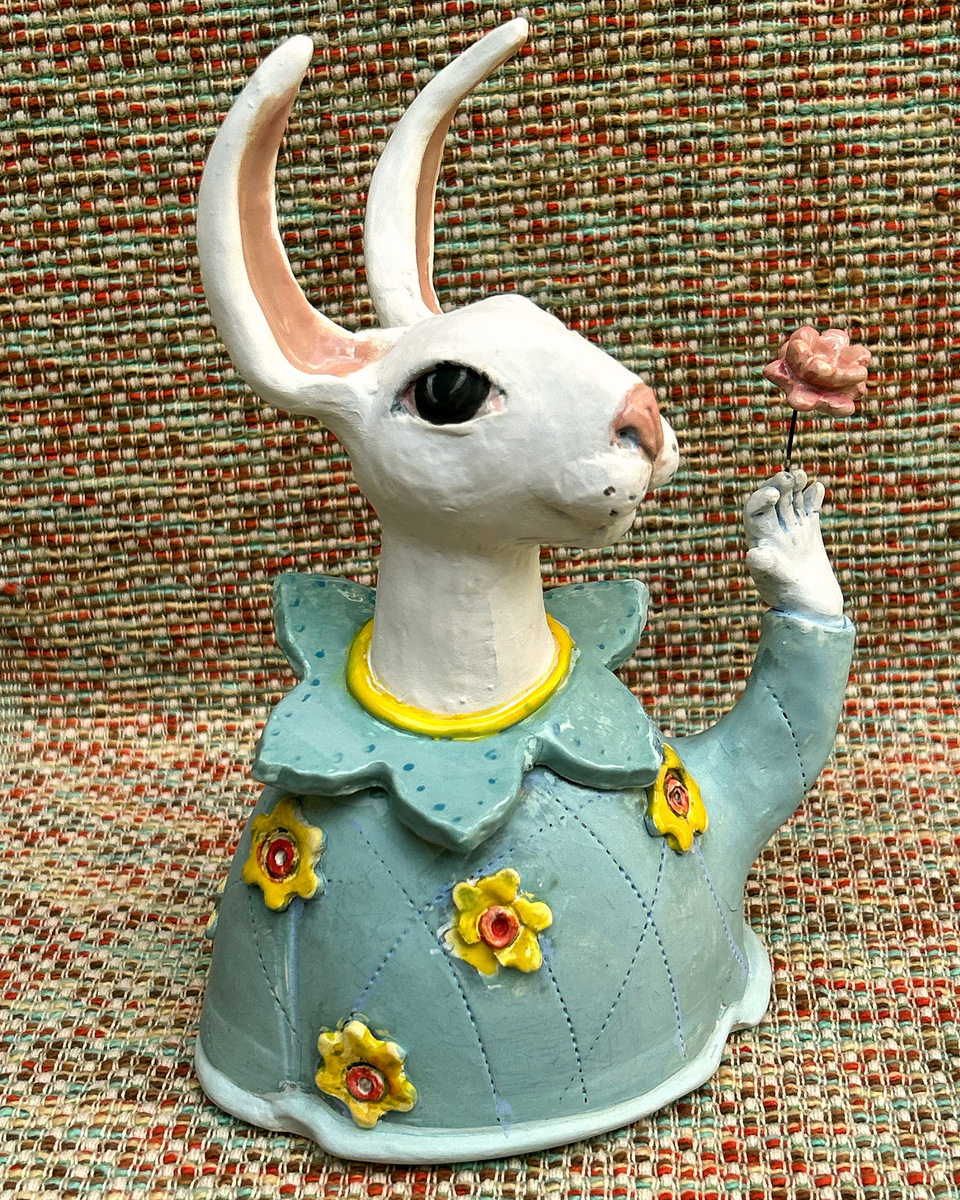 white rabbit