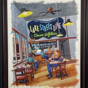 "LAKE STREET DIVE" ORIGINAL CONCERT POSTER