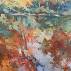 FALL AT SANDBURG'S UPPER LAKE