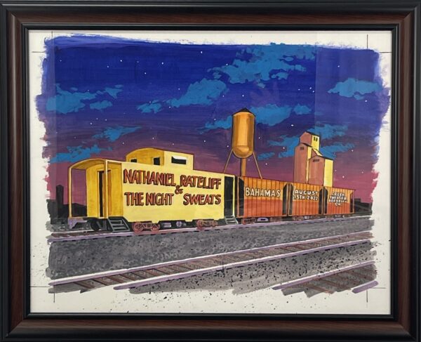 "NATHANIEL RATLIFF" ORIGINAL CONCERT POSTER