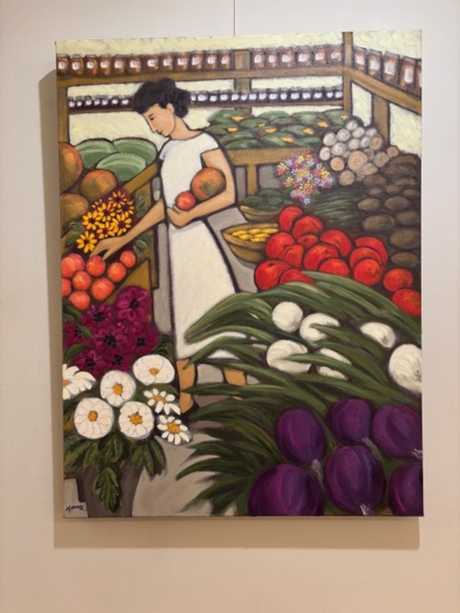 FARM STAND, JULY