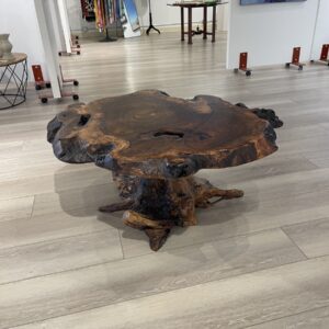 CLARO WALNUT BURL COFFEE TABLE