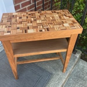 CHERRY QUILT-TOP TABLE