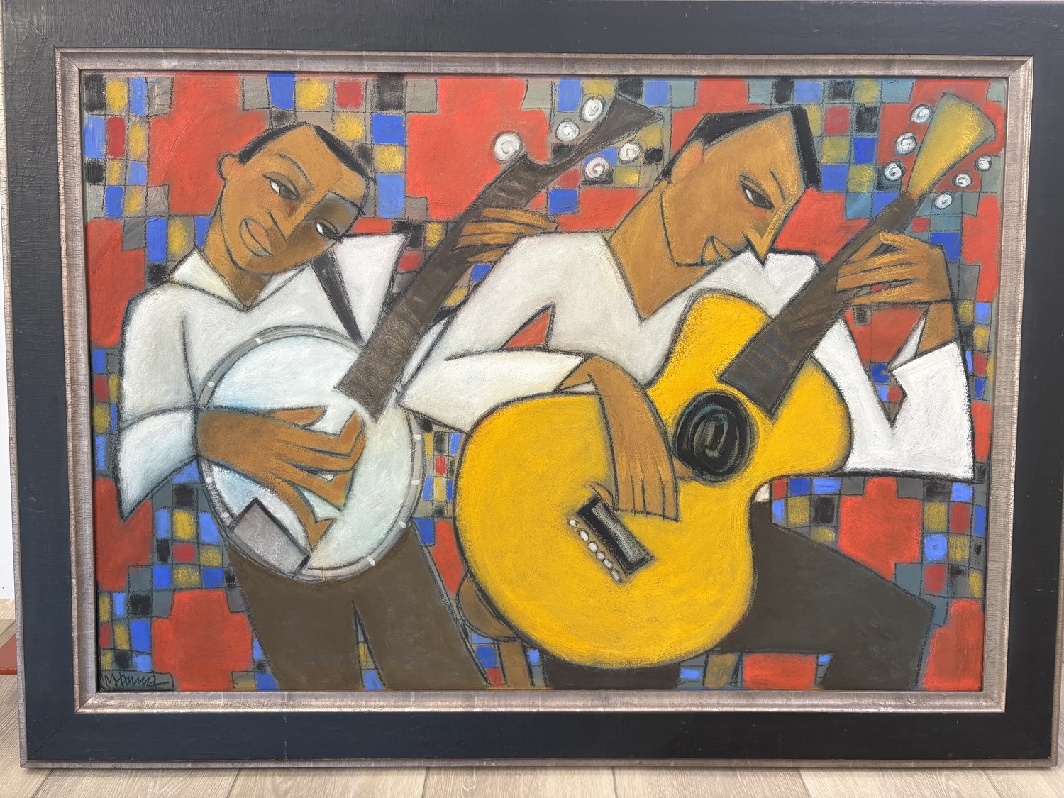 BANJO AND GUITAR