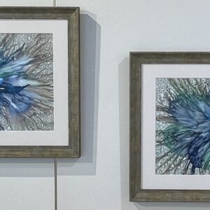DIPTYCH IN BLUE